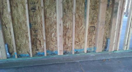 Shear wall, Wall framing, Framing walls, Framing a house, waferboard