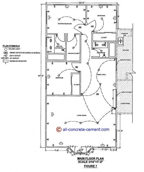 Home addition plans, Garage floor plans, Concrete house plans, Garage floor plan, shed plans