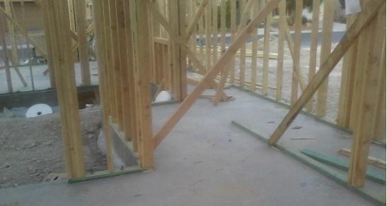 Framing a wall, Wall framing, Framing basement walls, Framing floors, Wooden frame houses