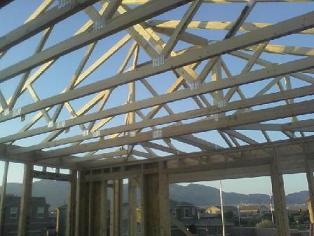 Roof framing, Roof truss blocking, Roof truss installation, framing roof